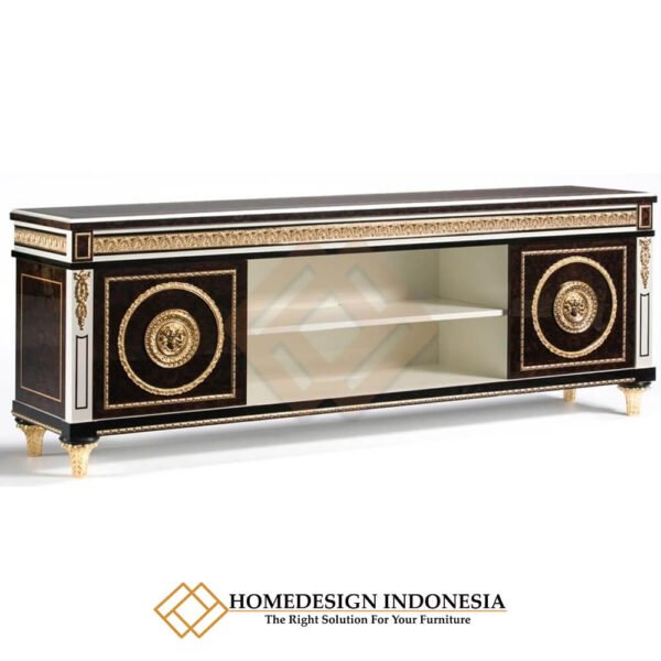 Meja TV Mewah Solid Duco Classic Luxurious Type JF-299