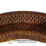 Sofa Chesterfield Minimalis New Design Luxury Leather JF-249