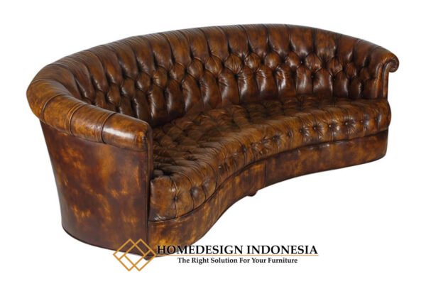 Sofa Chesterfield Minimalis New Design Luxury Leather JF-249.1