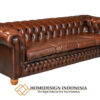 Sofa Chesterfield Original Kulit Asli Berkualitas JF-250