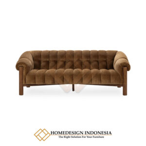 Sofa Minimalis New Chesterfield Design Solid Wood JF-248