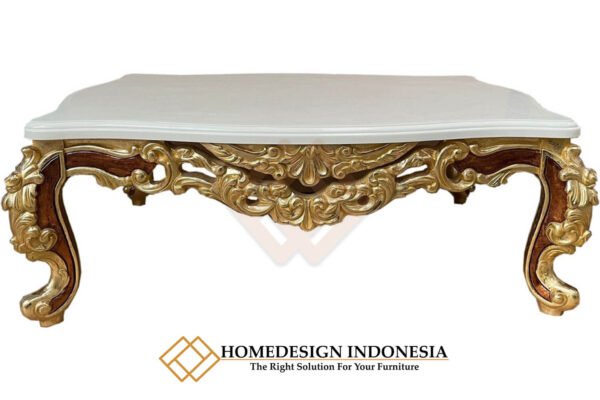 Sofa Tamu Jepara Mewah Model Ukiran Kerajaan Gold Leaf JF-271.2