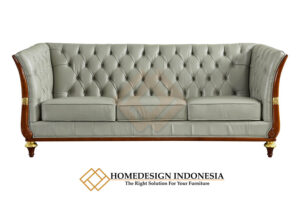 Sofa Tamu Mewah Jepara Rangka Kayu Jati Perhutani JF-278