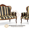 Sofa Tamu Mewah Klasik Natural Color Simple Elegant JF-277