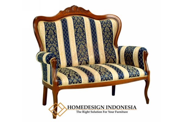 Sofa Tamu Mewah Klasik Natural Color Simple Elegant JF-277.1