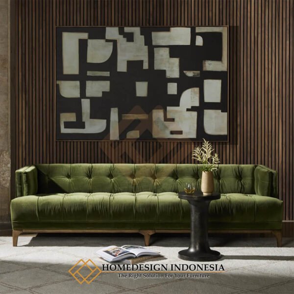 Sofa Tamu Minimalis Chesterfield Design Classic Style JF-245.2