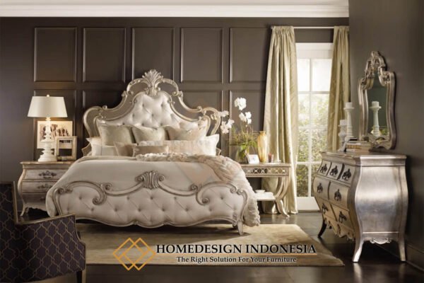 Tempat Tidur Mewah Ukiran Cantik Berkualitas JF-285.2