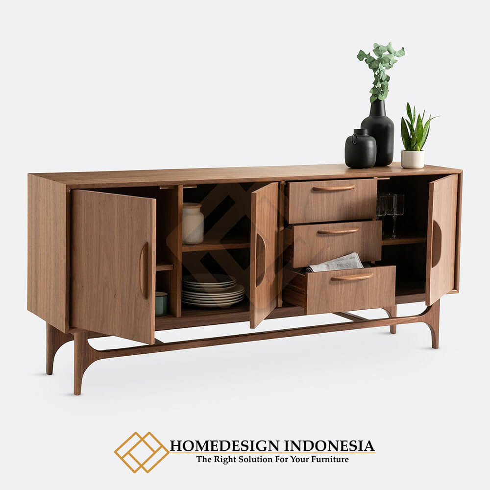 Bufet TV Jati Minimalis Cantik Desain Kekinian JF-324.2 Bufet TV Jati Minimalis Cantik Desain Kekinian JF-324.2