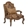 Kursi Jati Mewah Turkish Fabric Majestic Style JF-304