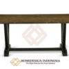 Meja Makan Industrial Minimalis Cantik Rustic Style JF-329
