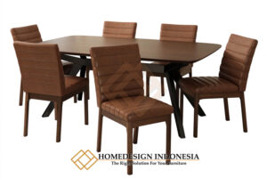 Meja Makan Jepara Minimalis Scandinavian Design JF-332