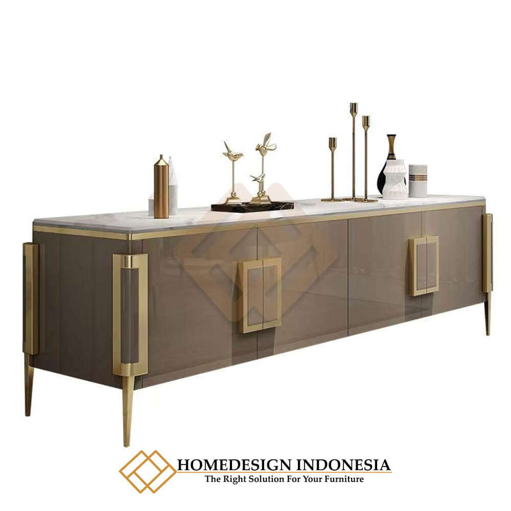 Meja TV Minimalis Mewah Elegant Solid Duco Color JF-309