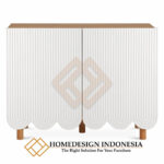 Meja TV Minimalis Putih Unik Autentik Sale JF-322