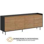Meja TV Minimalis Vintage Style Desain Anggun JF-321