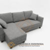 Sofa L Minimalis Rangka Kayu Jati Grade A JF-314