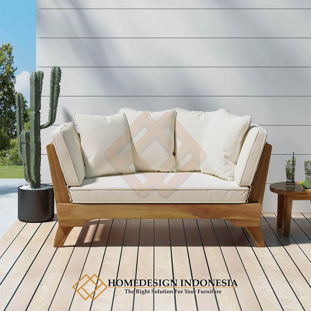 Sofa Outdoor Teak Premium Minimalis Homedesign Indonesia JF-337.1 Sofa Outdoor Teak Premium Minimalis Homedesign Indonesia JF-337.1