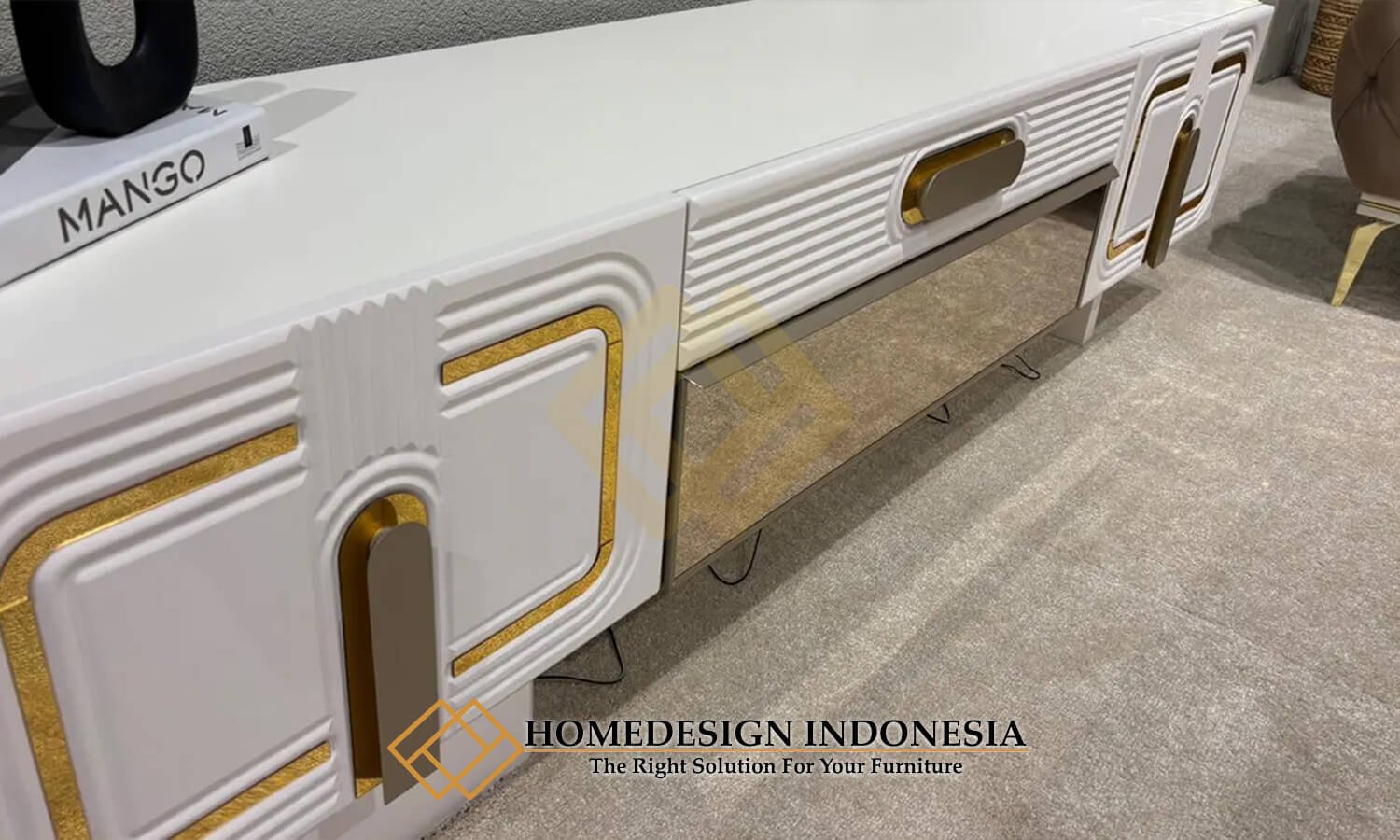 Beli Meja TV Jepara Minimalis Modern Best Seller JF-370.2 Beli Meja TV Jepara Minimalis Modern Best Seller JF-370.2