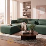 Sectional Sofa Minimalis Model Anggun Soft Fabric JF-368 4 Sectional Sofa Minimalis Model Anggun Soft Fabric JF-368