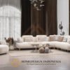 Sofa L Minimalis Modern Desain Cantik Soft Royal Foam JF-367