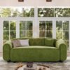 Sofa Minimalis 2 Seater Modern Design Soft Fabric Cantik JF-373