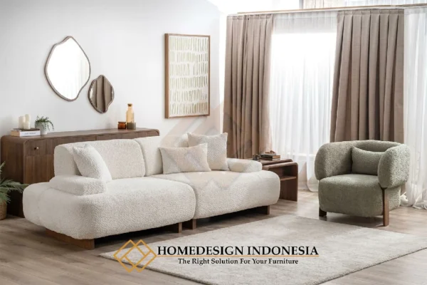 Sofa Ruang Tamu Minimalis Jepara Premium Luxury Design JF-364