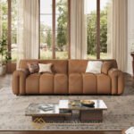 Sofa Tamu Minimalis 2 Dudukan Elegant Leather Original JF-376
