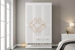 Harga Lemari Baju Minimalis Jepara Desain Eksklusif JF-400