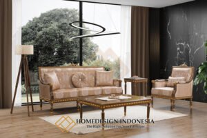 Harga Sofa Tamu Mewah Klasik Desain Kerajaan Cantik JF-420