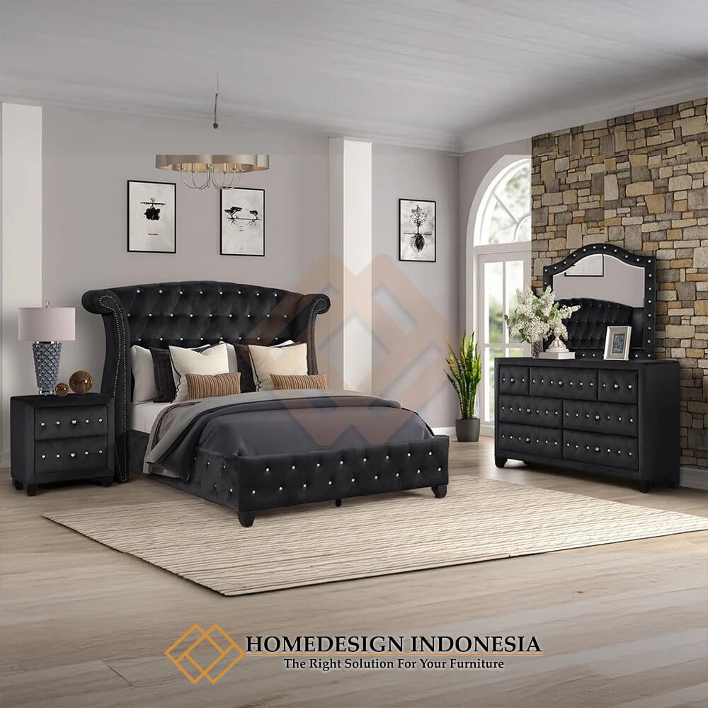 Kamar Set Minimalis Terbaru Full Jok Wings Desain JF-412 Kamar Set Minimalis Terbaru Full Jok Wings Desain JF-412