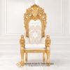 King Of Thrones Chair Elegant Golden Shine JF-381.1
