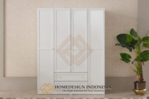 Lemari Pakaian Minimalis Solid Duco Premium Quality JF-397