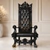 Royal King Chair Luxury Carving Britanian Style Exclusive JF-383