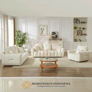 Sofa Ruang Tamu Minimalis Soft Royal Foam Desain Cantik JF-421