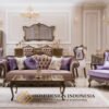 Sofa Tamu Ukiran Jepara Elegant Carving Majestic JF-419