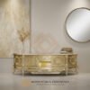 Bufet TV Ukiran Mewah Baroque Carved Style Luxury JF-390