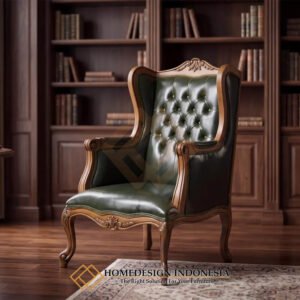 Kursi Sofa Jepara Minimalis Terbaru Wing Chair Classic Design JF-380