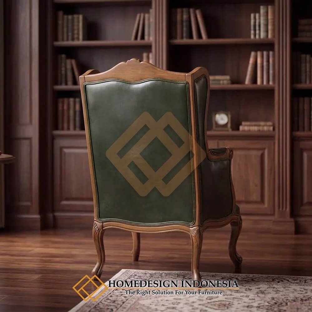 Kursi Sofa Jepara Minimalis Terbaru Wing Chair Classic Design JF-380.2 Kursi Sofa Jepara Minimalis Terbaru Wing Chair Classic Design JF-380.2