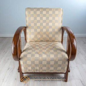 Kursi Sofa Minimalis Jati Solid Desain Cantik JF-378