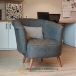 Kursi Sofa Minimalis Rangka Kayu Jati Premium Style JF-373