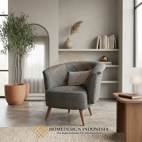 Kursi Sofa Minimalis Rangka Kayu Jati Premium Style JF-373.1