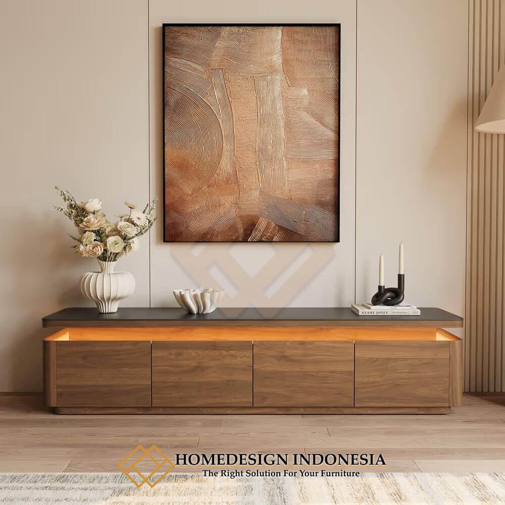 Meja TV Minimalis Modern Futuristic Style With LED Lamp JF-394 Meja TV Minimalis Modern Futuristic Style With LED Lamp JF-394