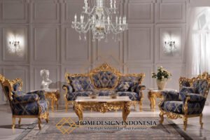 Set Sofa Tamu Mewah Klasik Gold Carving Classic Majesty JF-387