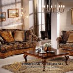 Sofa Tamu Mewah Jati Turkish Luxury Fabric Design JF-385 2 Sofa Tamu Mewah Jati Turkish Luxury Fabric Design JF-385