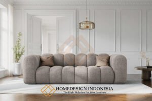 Sofa Tamu Minimalis 3 Seater Modern Design Soft Royal JF-437