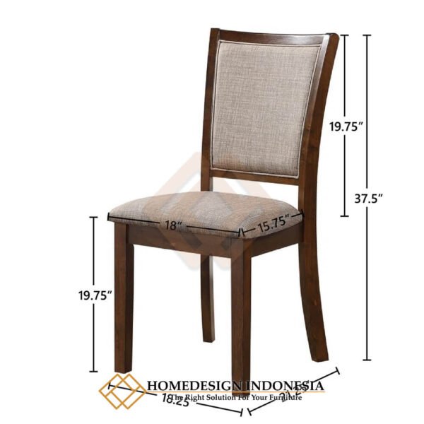 Harga Kursi Makan Minimalis Jepara Rangka Kayu Jati JF-419.2