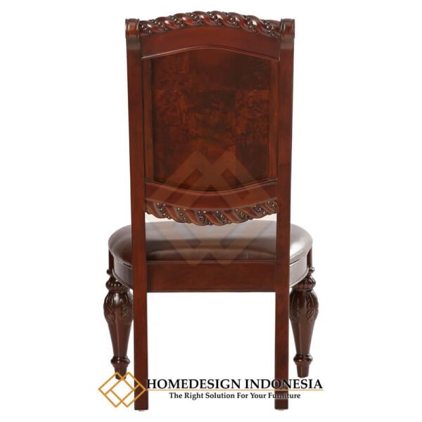 Kursi Makan Jati Mewah Klasik Ukiran Jepara Solid Premium Wood JF-422.2