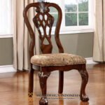 Kursi Makan Mewah Kayu Jati Klasik Luxury Carved JF-421