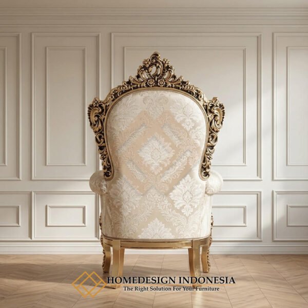 Kursi Sofa Mewah Ukiran Klasik Gold Shadow Color JF-441.2