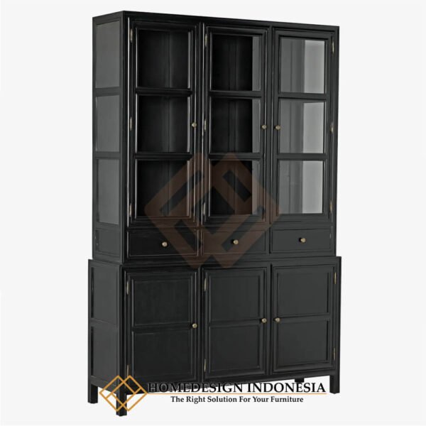 Lemari Hias Minimalis Modern Black Edition Style JF-429.1