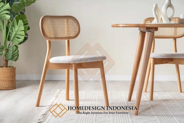 Meja Makan Jati Minimalis Modern Design Furniture Elegant JF-416.2